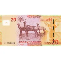 20 Namibian Dollars