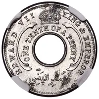 1/10 Penny - Edward VII Pattern