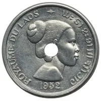 10 Cents - Sisavang Vong Piedfort Essai