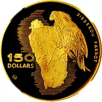 150 Dollars - Elizabeth II Independence - Imperial Parrot