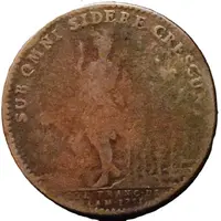 Token - Louis XV French Colony of America