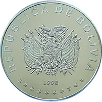 1 Boliviano Central Bank