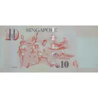 10 Dollars MAS, paper