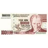 100 000 Lira