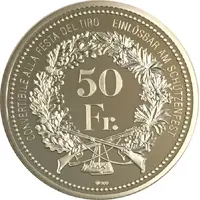 50 Francs Ticino Shooting Festival