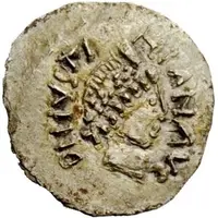 1/4 Siliqua In the name of Justinian I and Athalaric, Sirmium