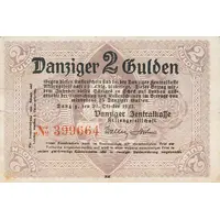2 Gulden Danziger Zentralkasse