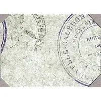 50 Centimes emergency postage WWI