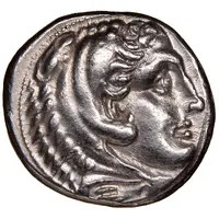 Tetradrachm - Audoleon In the name of Alexander III, Astibos or Damastion