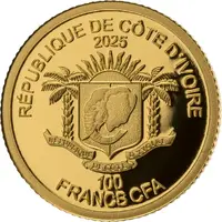 100 Francs CFA Michelangelo