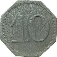 10 Pfennigs - Oschatz G.H. Nuster