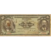 10 Pesos El Estado Libre y Soberano de Sinaloa