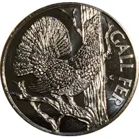 1.25 Euro 'Gall Fer' Western capercaillie