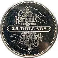 25 Dollars Castle Harbor Club and Casino