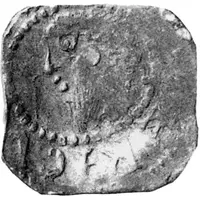 Denier - Theodoric I Ayl mint