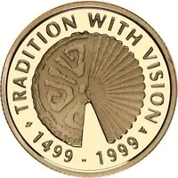 100 Florin Discovery of Aruba