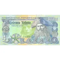 4 doubloons - Pirate Bartholomew Roberts