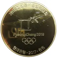 1000 Won Pyeong Chang 2018 Olympic Winter Games
