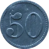 50 Pfennig - Lette Bernh. Cordes