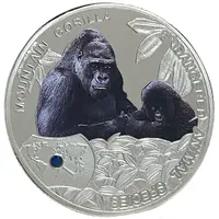 1000 Kwacha Mountain Gorilla