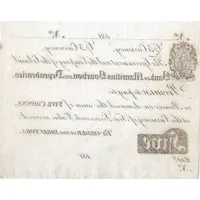 5 Crowns Colonial Bank of Mauritius Bourbon and Dependencies