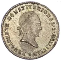 1 Sol -José Ballivián Commemoration of the 1st anniversary of the President - Monetary Medal