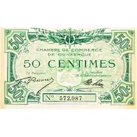 50 Centimes - Chambre de Commerce de Dunkerque 59