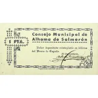 1 Peseta Alhama de Salmerón