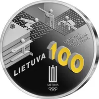 20 Euros 2024 Paris olympics, Lithuanian olympic movement