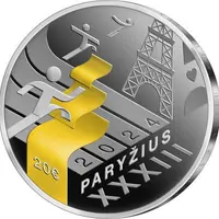 20 Euros 2024 Paris olympics, Lithuanian olympic movement