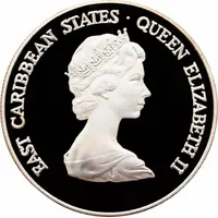 50 Dollars - Elizabeth II Disabled Persons, Piedfort