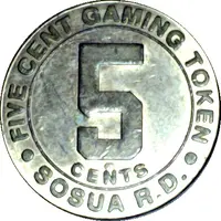 5 Cent Gaming Token - Playa Chiquita