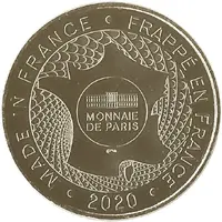 Monnaie de Paris Tourist Token - Monaco Musée Océanographique - La tortue marine