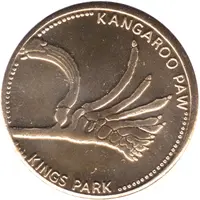Medal - WA - Kings Park - Kangaroo Paw Tourist Souvenir