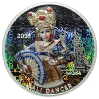 Bullion - Bali Dancer Colored Hologram