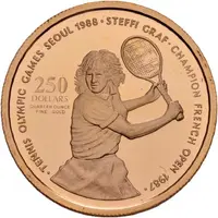250 Dollars - Elizabeth II Steffi Graf