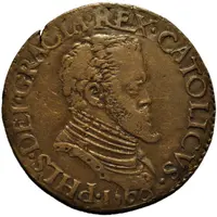 Jeton - Philippe II d'Espagne - Bureau des Finances