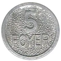 5 francs - CEAS BLEM