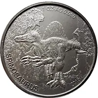 1000 Francs CFA Spinosaurus
