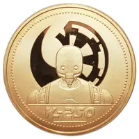 Medal - Star Wars Rogue One K-2SO Gold
