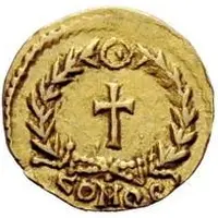 Tremissis in the name of Zeno Ravenna mint