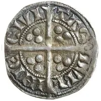 1 Penny - Edward I Second coinage, Class I, Dublin