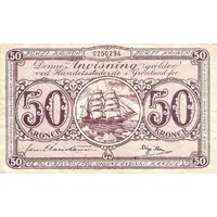 50 Kroner Den Kongelige Grønlandske Handel