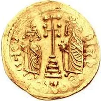 1 Solidus In the name of Constantine IV, Five steps