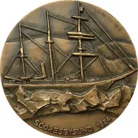 Medal - 50th anniversary of establishment of the settlement at Scoresbysund