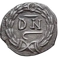 100 Denarii - Gunthamund Carthage mint