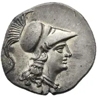 Drachm / Half Shekel Punic occupation