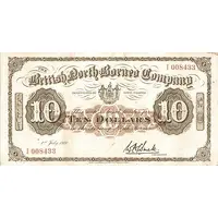 10 Dollars Coat of arms