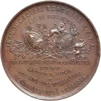 Railway inauguration Buenos Aires-Rosario