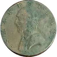 Token - 1/2 Penny Warwickshire - Stratford